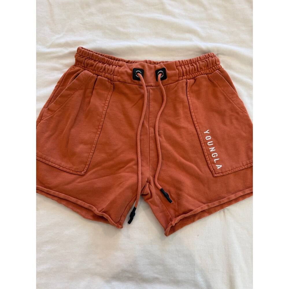 YoungLA Women’s Rust Orange Cotton Shorts S